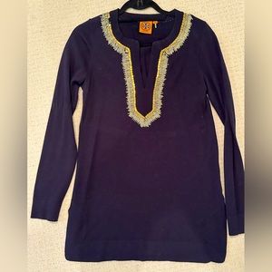 Tory Burch tunic sweater, size S